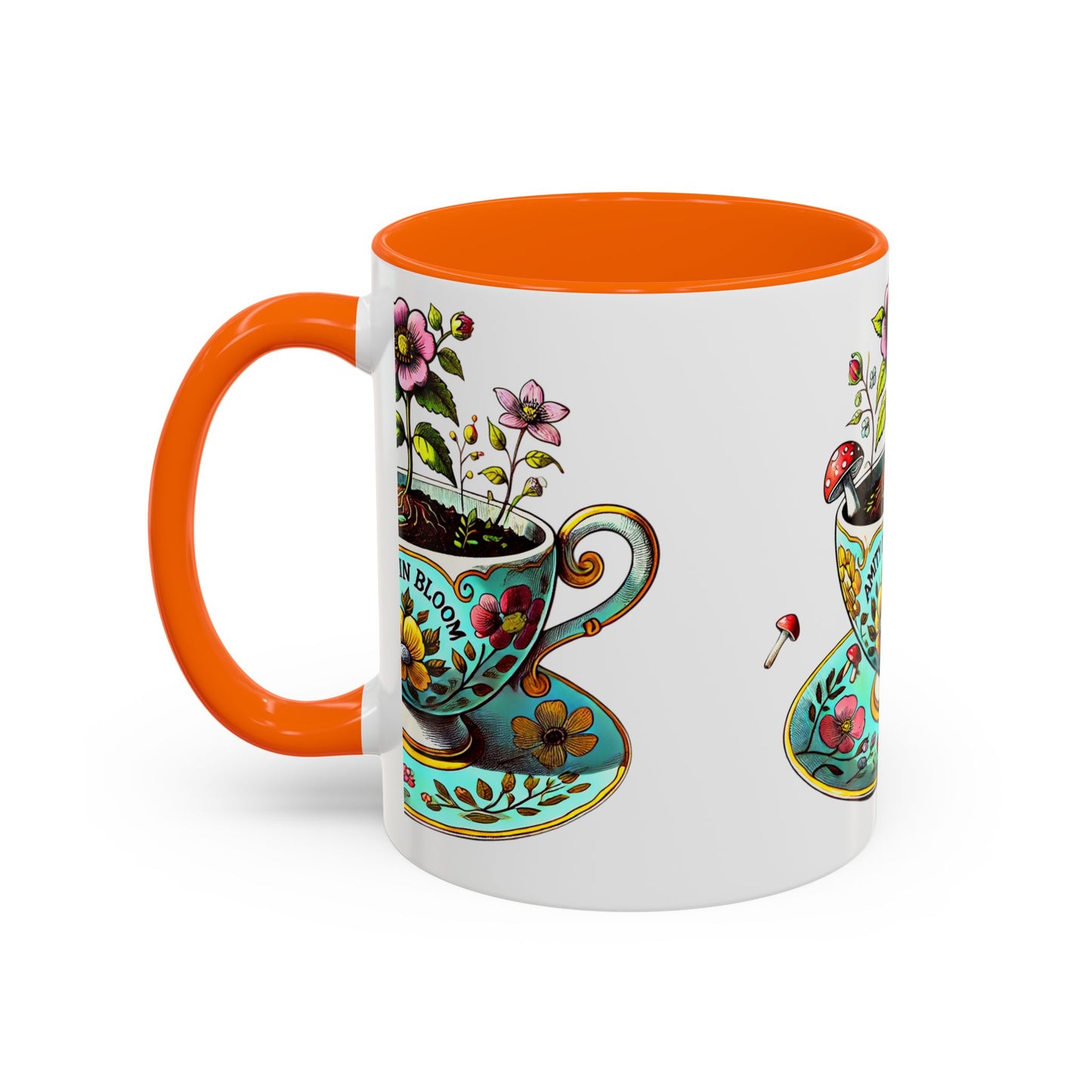 TeaCup on a MugCup | Amity in Bloom Original Design