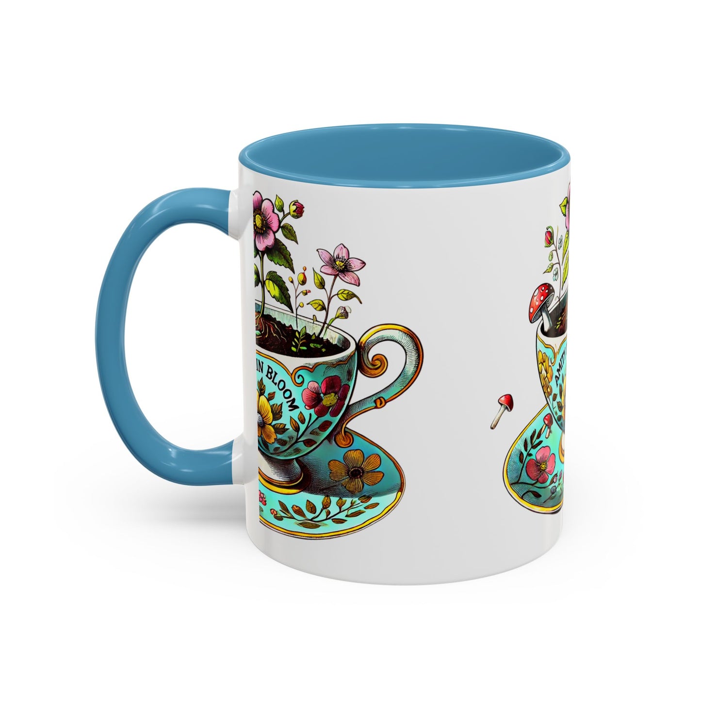 TeaCup on a MugCup | Amity in Bloom Original Design