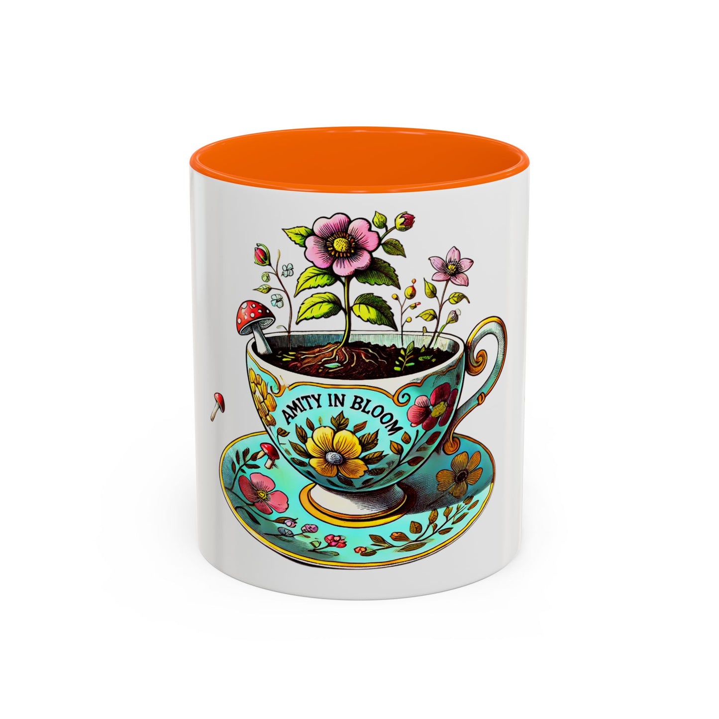 TeaCup on a MugCup | Amity in Bloom Original Design