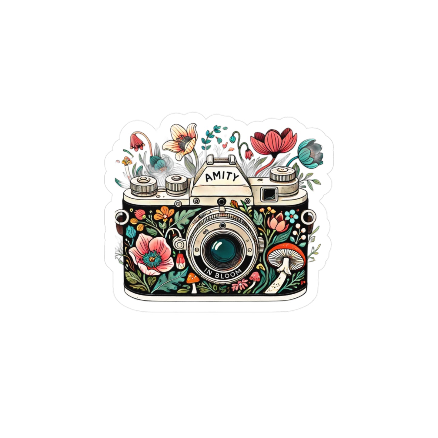 Snap & Bloom Sticker | Amity in Bloom Original Design