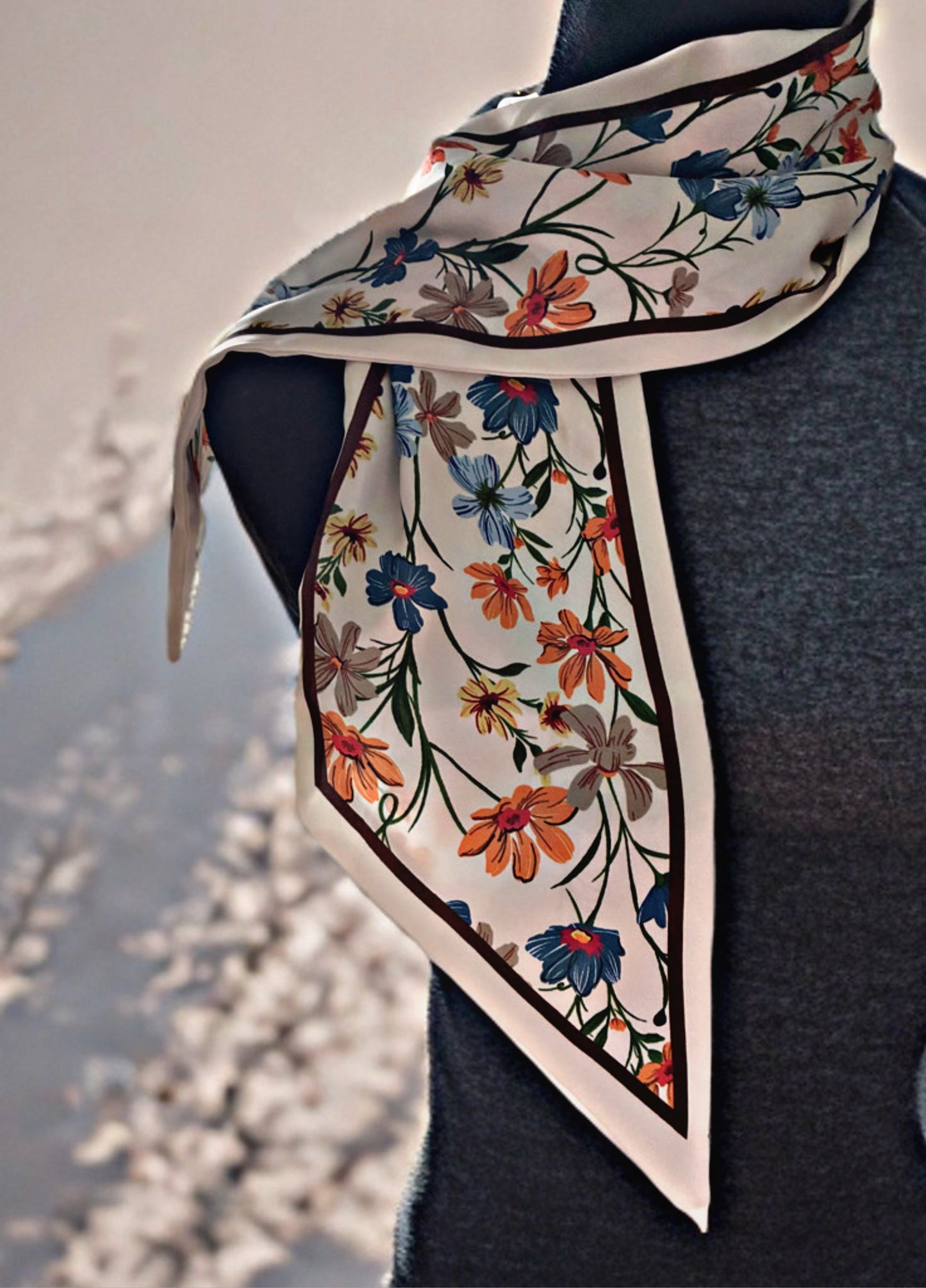 Painted Meadow Scarf