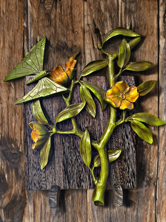 🦋 Garden Climber Vintage Wall Decoration