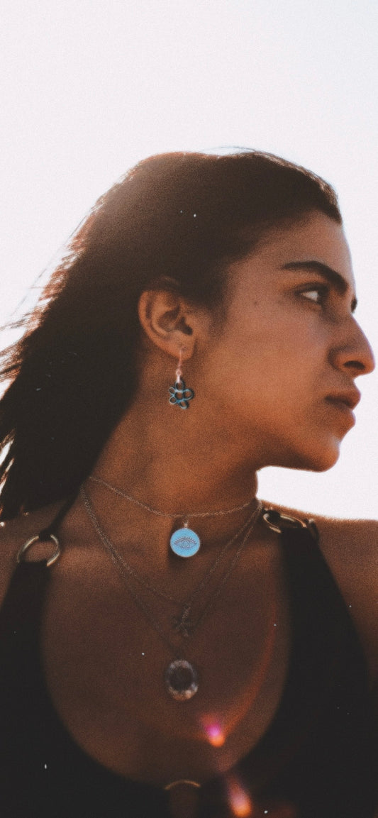Copper Petal Daisy Earrings | Amity in Bloom Original
