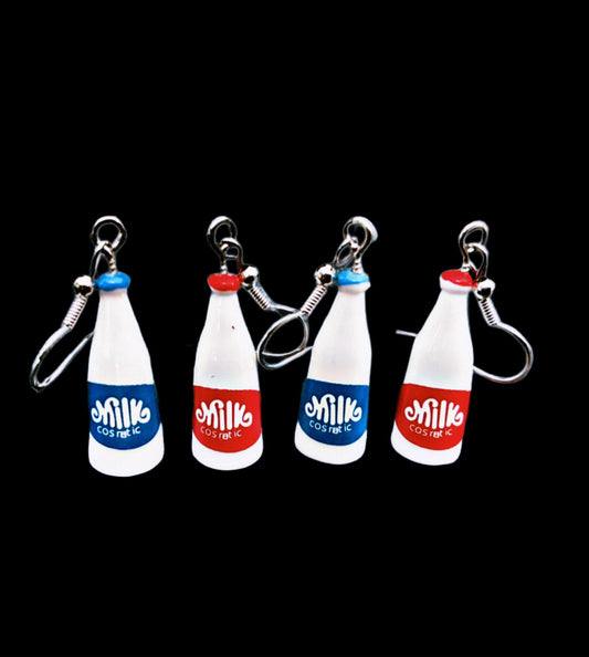🥛 Harvey Milk Pride Earrings – Amity in Bloom Original