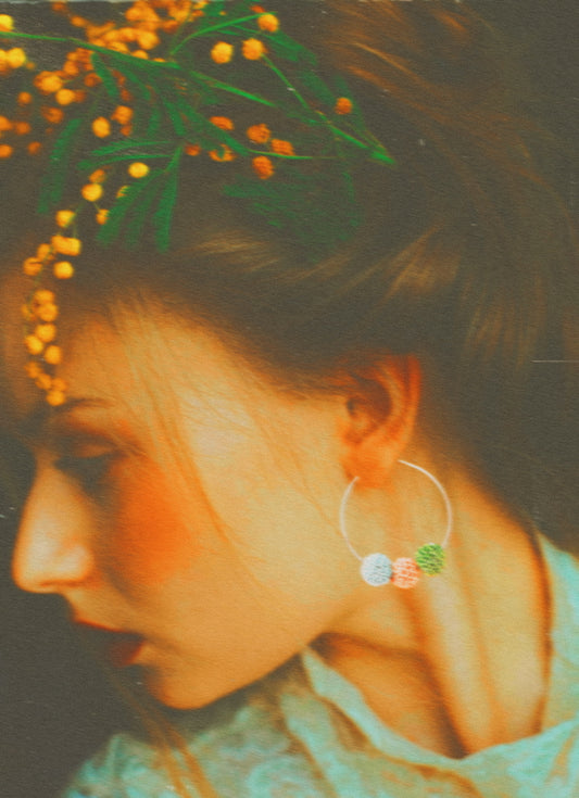 Garden Muse Hoops | Amity in Bloom Original