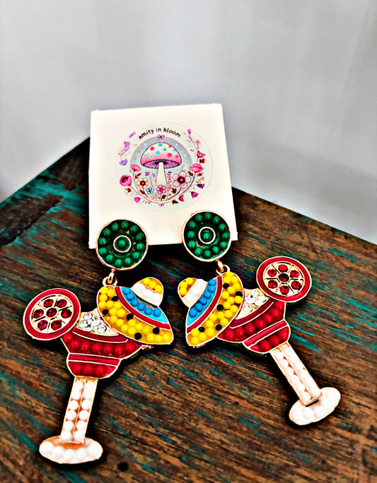 🍹 Margarita Mischief Earrings