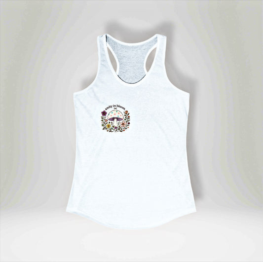 Rainbow Mush Logo Racerback Tank | Amity in Bloom Original