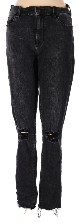 PacSun Black Distressed Denim Jeans - Sz 4/27