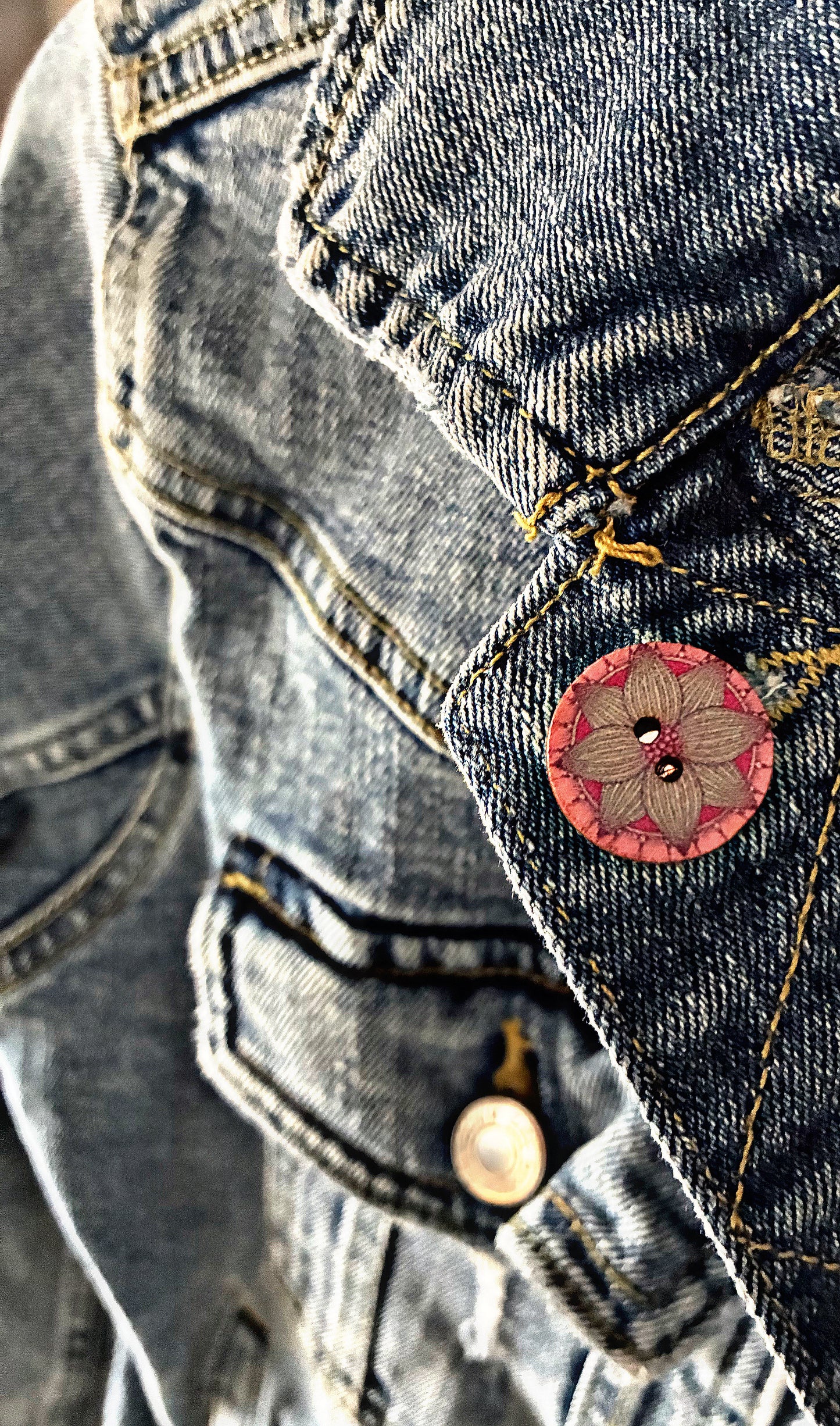 Petal Drift · Button Bestie | Amity in Bloom Original