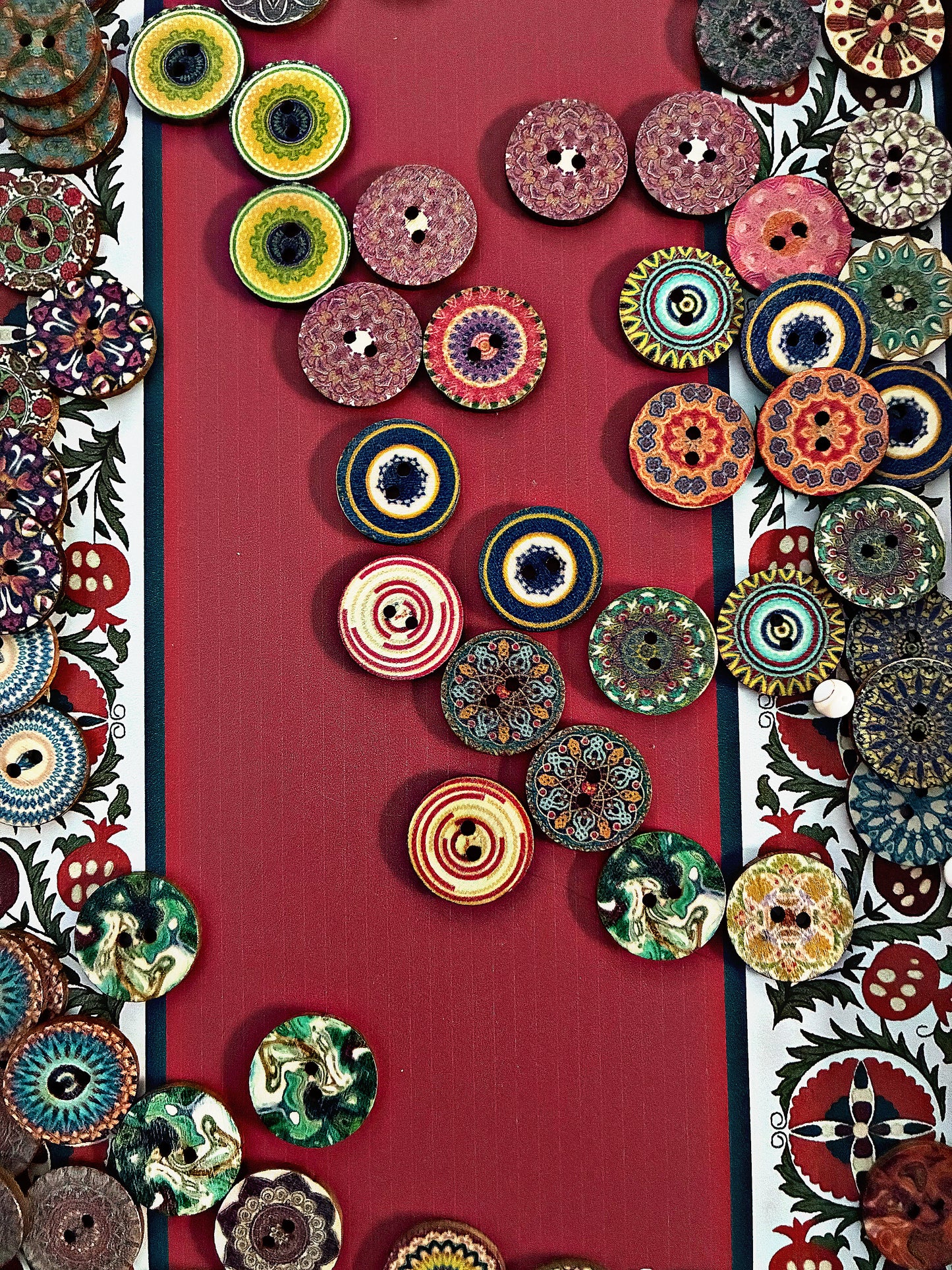 Forest Whirl · Button Bestie | Amity in Bloom Original