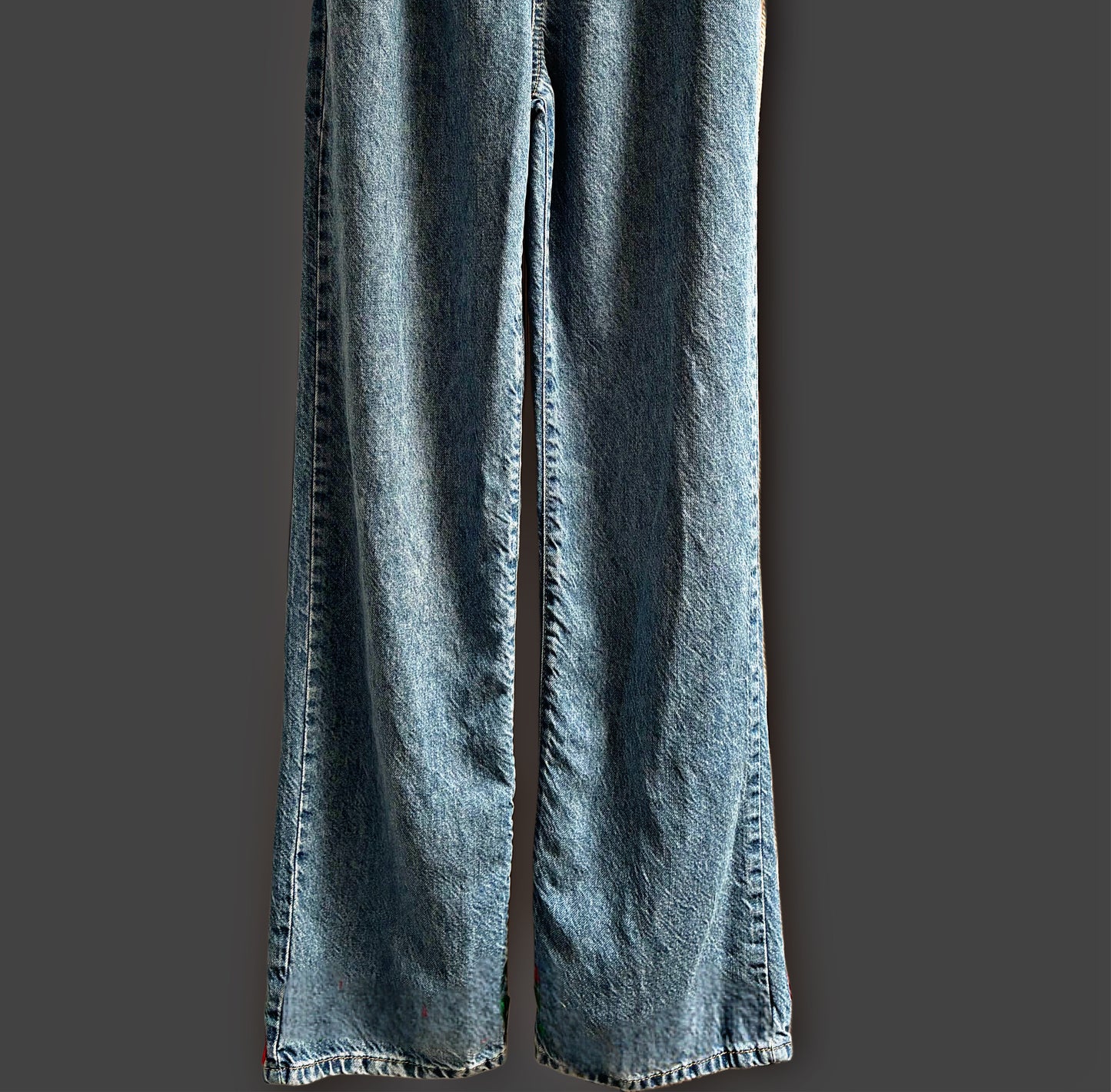 Poppy Chain Denim | Amity in Bloom Upcycled Design