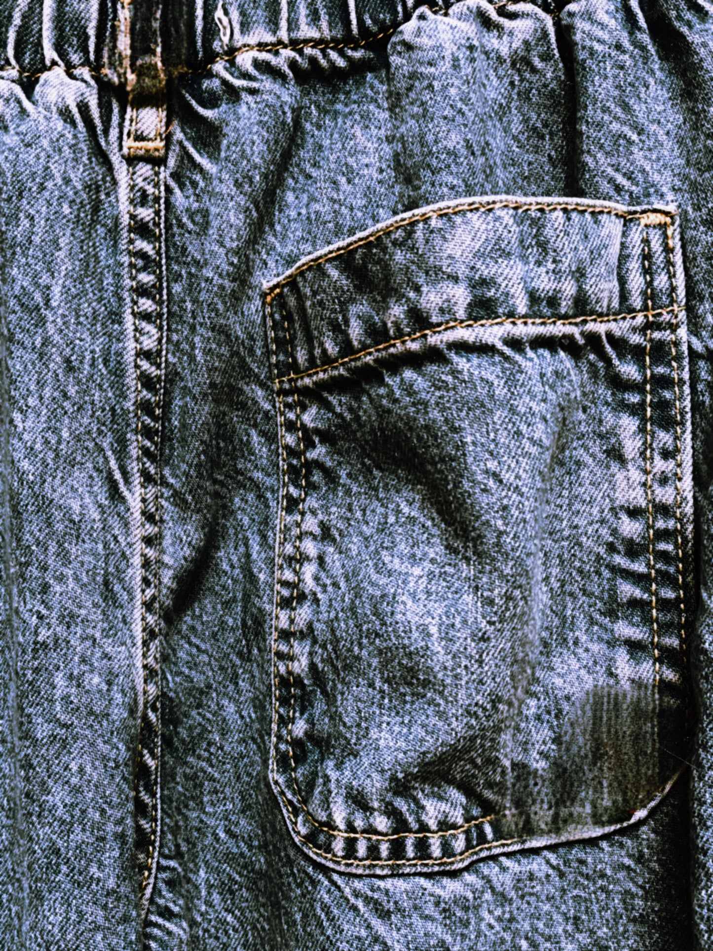 Poppy Chain Denim | Amity in Bloom Upcycled Design