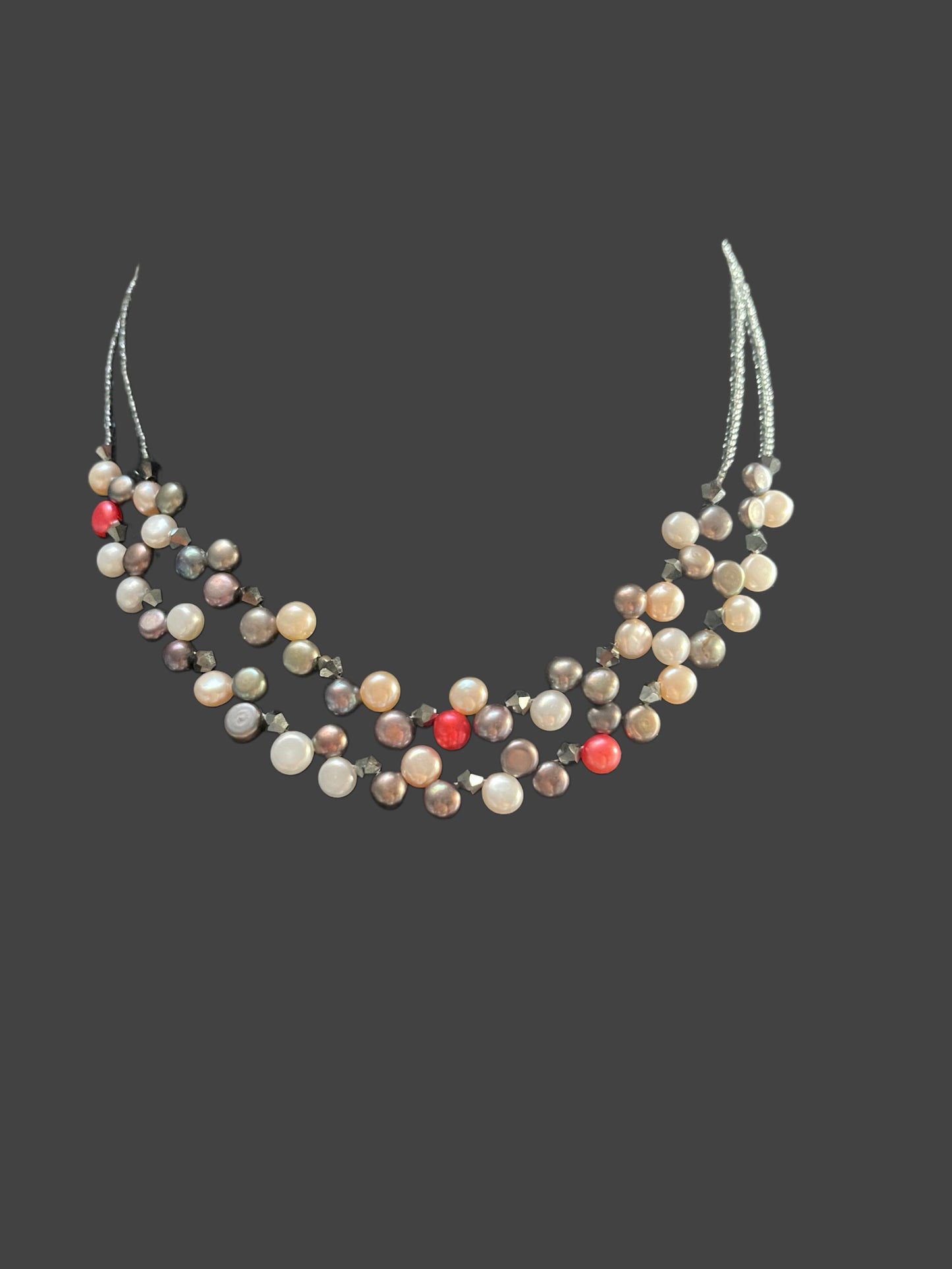 Freshwater Pearl Multi-strand Necklace