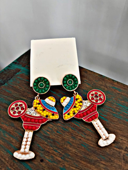 🍹 Margarita Mischief Earrings