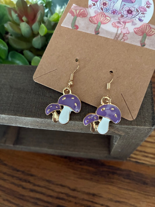 Shroom With a View Earrings | Amity in Bloom Original