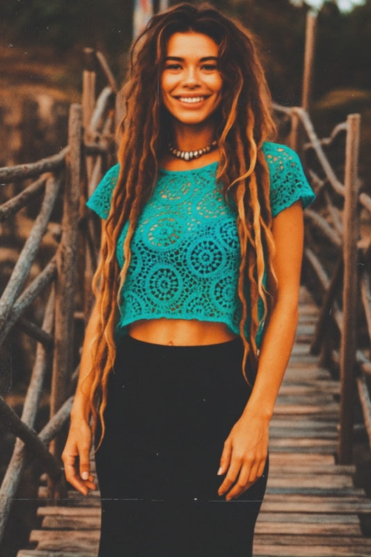 Crochet Lace Crop Top